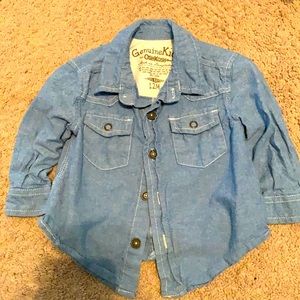 Toddler button down